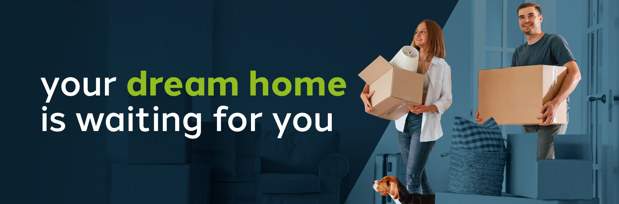 Your dream home is waiting for you. 