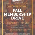Fall Membership Drive Poster