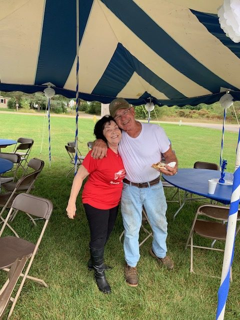 Members enjoying our picnic