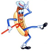 Dancing Hotdog Photo